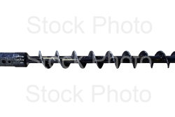 auger bit rock bit 6" diameter 2 9/16" round collar