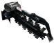 mini skid steer trencher | lowe