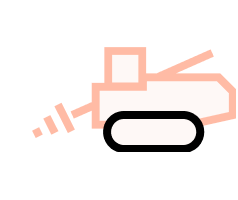 tracked drilling machine tracks