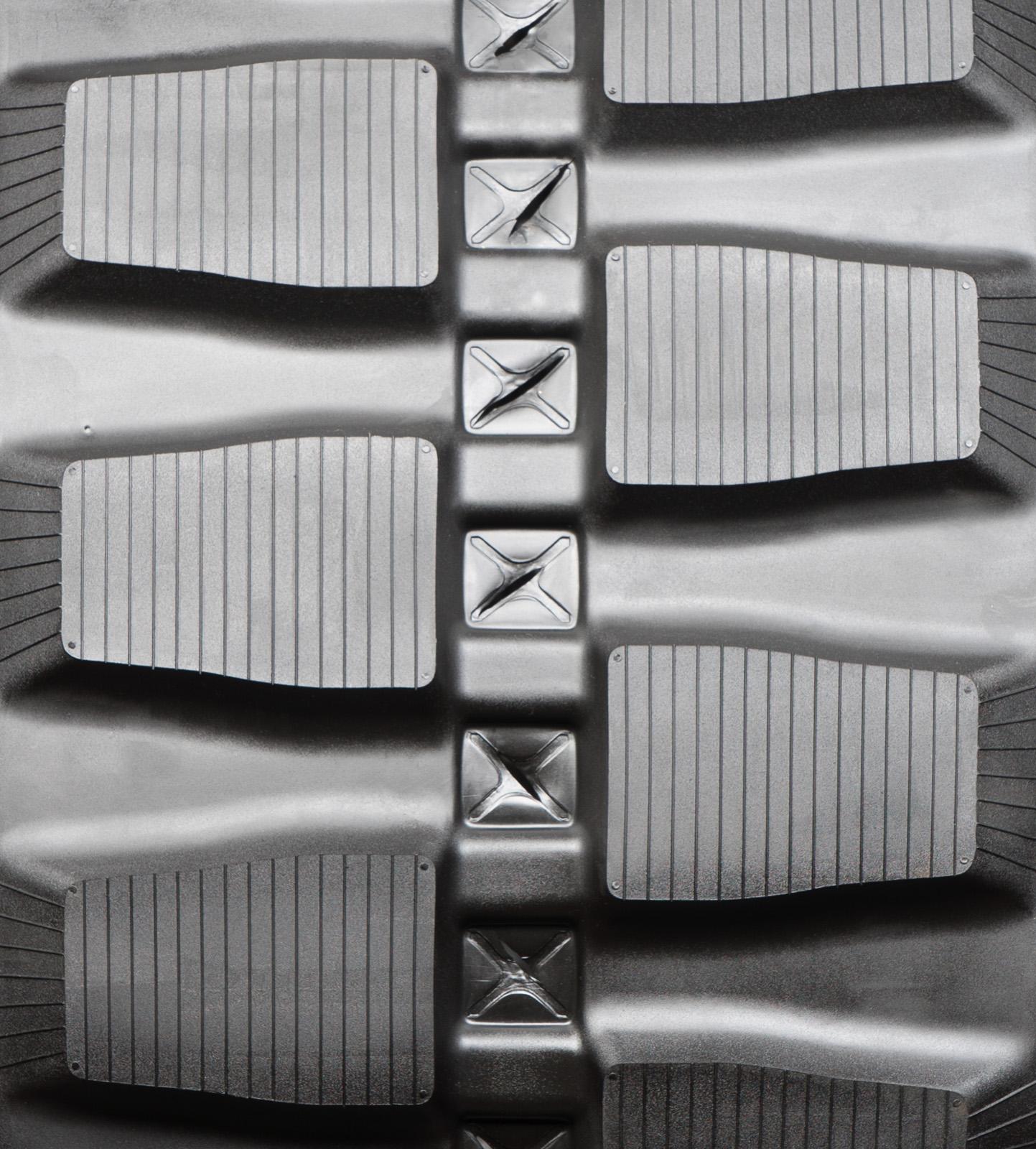 set of 2 16" standard duty rubber track (400x86bx52)