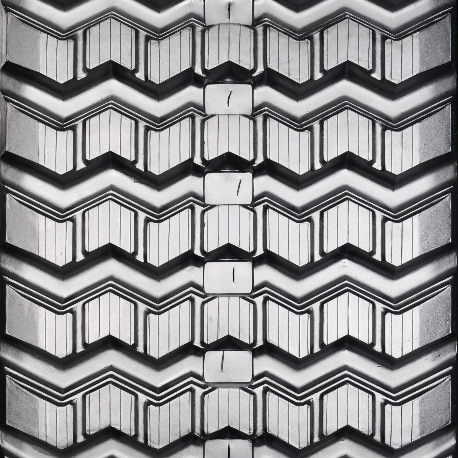 set of 2 18" camso heavy duty sawtooth pattern rubber track (450x86bx59)